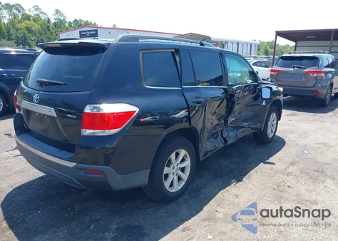 2011 Toyota Highlander Se V6 z USA, uszkodzony, nr VIN 5TDBK3EH9BS050298